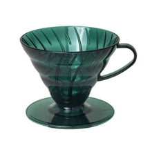Load image into Gallery viewer, Hario V60 Plastic Dripper - Deep Sea